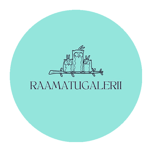 Raamatugalerii ümmargune logo
